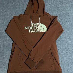North Face maroon hoodie